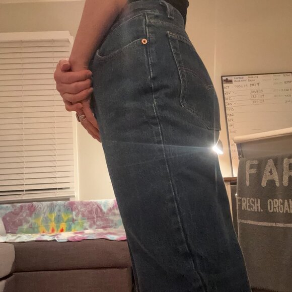 Vintage USA High Rise Levis 501 🔥 28/30 - Picture 8 of 12